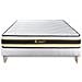 Kit Rete E Materasso Matrimoniale Flexy 140x200cm - Spessore : 22cm - Molle Insacchettate E Memory Foam - Rigido - Foto miniatura 4