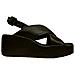 Lucie Sandals Sandali Pelle Scarpe Donna Nero Eu 38, 3-102500 0100 - Foto miniatura 1