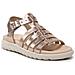 Sandal Soleima Sandali Pelle Di Mucca Scarpe Bambina Metallici Eu 32, J35gsb 000cf C7018 - Foto miniatura 1