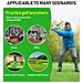 Aiuto Per L'allenamento Dello Swing Del Golf, Ausilio Telescopico Portatile Per L'allenamento Del Golf Blue - Foto miniatura 3