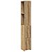 Armadietto Bagno Rovere 25x25x170 Cm Legno Multistrato - Foto miniatura 2