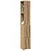 Armadietto Bagno Rovere 25x25x170 Cm Legno Multistrato - Foto miniatura 1