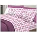 Completo Lenzuola Linea Pensieri Delicati 100% Cotone Orsetto Tartan Primavera Piazza E Mezza Rosa - Foto miniatura 1