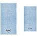 Set Asciugamano Copiola Salvietta Bagno In Spugna 100% Cotone Tre Mici Copiola Azzurro - Foto miniatura 3