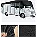 Telo Copri Camper Nero, Tessuto Oxford 210d  Xl - Foto miniatura 6