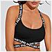 Reggiseno Sportivo Nero Confortevole Con Spalline Regolabili  M - Foto miniatura 2