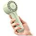 Mini Ventilatore Tascabile Portatile Compatto Ricaricabile Da 1200 Mah A 3 Velocità, Verde - Foto miniatura 3