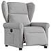 Poltrona Elettrica Reclinabile Grigio Nuvola in Tessuto - Foto miniatura 1