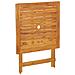 Set da Bistrot 3pz Beige in Polipropilene e Legno Massello - Foto miniatura 7