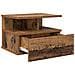 Comodino Sospeso Legno Vecchio 40x31x27 cm Legno ingegnerizzato - Foto miniatura 5