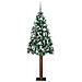 Slim Christmas Tree Luci e Set di Palline Verde 210 cm PVC - Foto miniatura 2