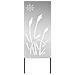 Schermo per privacy in giardino Traforo Argento 50 x 140 cm - Foto miniatura 1