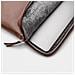 Leather Sleeve 35,6 cm (14") Custodia a tasca Marrone - Foto miniatura 7