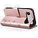 Custodia A Portafoglio Per Iphone Air Premium Design Fiori Farfalla, Rosa Champagne - Foto miniatura 4