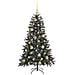 Albero di Natale artificiale con 150 LED Verde 120 cm - Foto miniatura 4