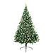 Albero di Natale artificiale con luci integrate Verde 180 cm - Foto miniatura 3