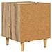 Armadio da Notte 2 pcs Rovere artigianale 40 x 40 x 50 cm - Foto miniatura 9