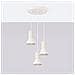 Lampada A Sospensione Estria 3p Beige Sl. 1871 - Soppalco Lampada A Sospensione Beige 120x30x30 Cm - Foto miniatura 3