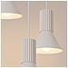 Lampada A Sospensione Estria 3p Beige Sl. 1871 - Soppalco Lampada A Sospensione Beige 120x30x30 Cm - Foto miniatura 5