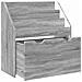 Libreria per Bambini Grigio Sonoma 60 x 29,5 x 69 cm - Foto miniatura 6