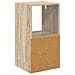 Comodino con cassetto 2 pcs Rovere Sonoma 35 x 32 x 68,5 cm - Foto miniatura 8