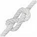 Corda Bianco 1 x 1 x 5000 cm Cotone - Foto miniatura 3
