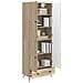 Set di armadi 2 pcs Rovere Sonoma Legno ingegnerizzato - Foto miniatura 2