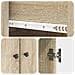 Set di armadi 2 pcs Rovere Sonoma Legno ingegnerizzato - Foto miniatura 7