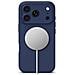 Custodia In Silicone Per Iphone 17 Pro Max Con Magsafe Blu Scuro - Foto miniatura 1