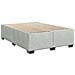 Letto box spring con materasso Grigio Chiaro 140 x 190 cm - Foto miniatura 5