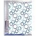 Tenda Doccia in Poliestere Anelli Inclusi Design Bolle H 200 x 240 cm - Foto miniatura 2