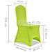 Fodera Elastica Per Sedie 6 Pz. Verde - Foto miniatura 5