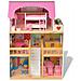 Casa Delle Bambole A 3 Piani In Legno 60x30x90 Cm - Foto miniatura 6