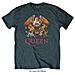 Queen: Classic Crest Blue (T-Shirt Unisex Tg. S)  - Foto miniatura 1