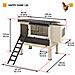 Pollaio Happy Farm 120 In Plastica Beige 57320000 - Foto miniatura 9