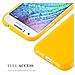 Custodia Compatibile Con Samsung Galaxy J1 2015 In Jelly Giallo - Coperchio Protettivo In Silicone Tpu Flessibile - Foto miniatura 6