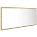 Specchio da Bagno LED Rovere Sonoma 100x8,5x37 cm in Acrilico - Foto miniatura 6
