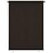 Tenda A Rullo Per Esterni 160x230 Cm Marrone Hdpe - Foto miniatura 1