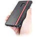 Custodia F-case Tpu Silicone Elegant Feber Cover Case Per Apple Iphone X - Xs Carbon Black - Foto miniatura 3