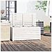 Contenitore Giardino Bianco 101x50,5x46,5cm Legno Massello Pino - Foto miniatura 3