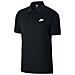 Sportswear Polo Cj44.56-010 Uomo Nero Xxl - Foto miniatura 3