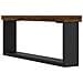 Comodini Rovere Marrone 2 Pz 40x30x50 Cm In Legno Multistrato - Foto miniatura 7