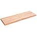 Ripiano Muro Marrone 120x40x (2-4) cm Massello Rovere Trattato - Foto miniatura 1
