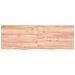Ripiano Muro Marrone 120x40x (2-4) cm Massello Rovere Trattato - Foto miniatura 6