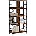 Libreria Rovere Fumo 78,5x33x153 Cm In Legno Multistrato - Foto miniatura 3