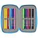 Astuccio Doppio Pj Masks 12.5 X 19.5 X 4 Cm Azzurro (28 Pcs) - Foto miniatura 2