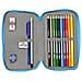 Astuccio Doppio Pj Masks 12.5 X 19.5 X 4 Cm Azzurro (28 Pcs) - Foto miniatura 3