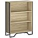 Libreria Rovere Sonoma 80x31x106 Cm In Legno Multistrato - Foto miniatura 2