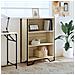 Libreria Rovere Sonoma 80x31x106 Cm In Legno Multistrato - Foto miniatura 3