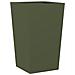 Fioriere da Giardino 2 pz Verde Oliva 45x45x75 cm in Acciaio - Foto miniatura 10